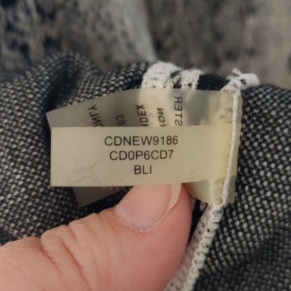 Calvin Klein Snake Skin Print Sleeveless Shawl Collared Thick Sheath Dress - Picture 7 of 10